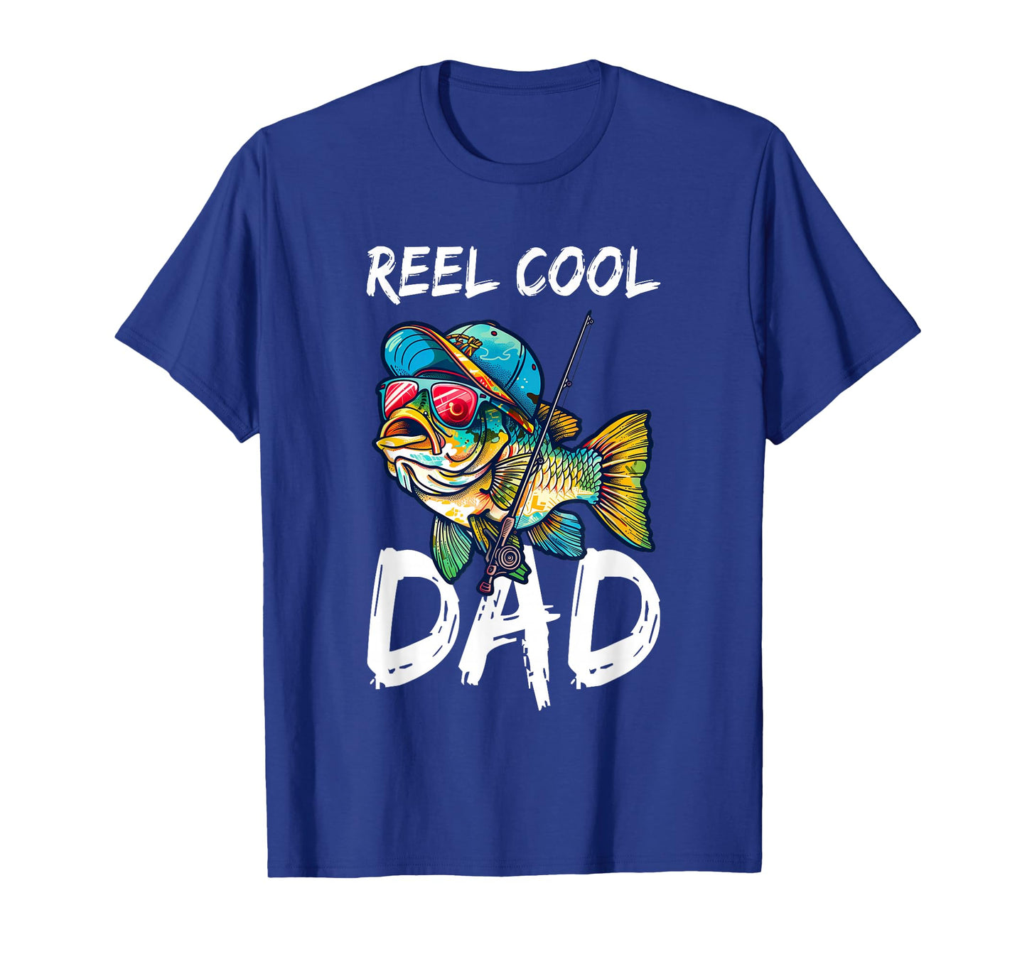 Reel Cool Dad Shirt Men Fisherman Fathers Day T-Shirt