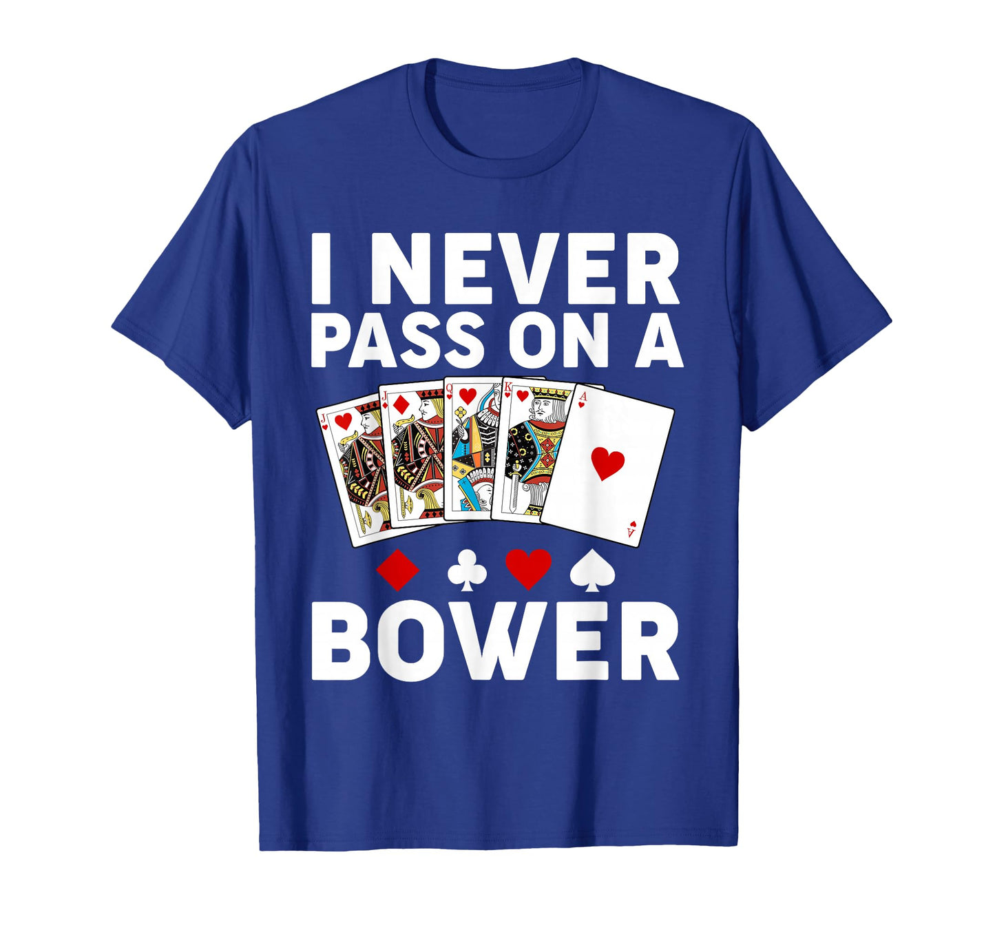 Funny Euchre Art for Men Women Euchre Partner Euchre Player T-Shirt