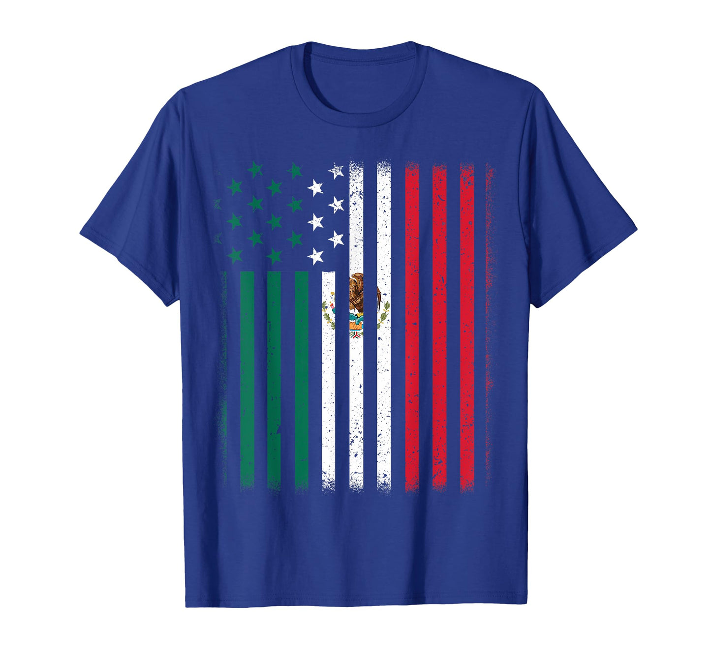 Mexican American Flag Kids Men Women Mexico Independence Day T-Shirt