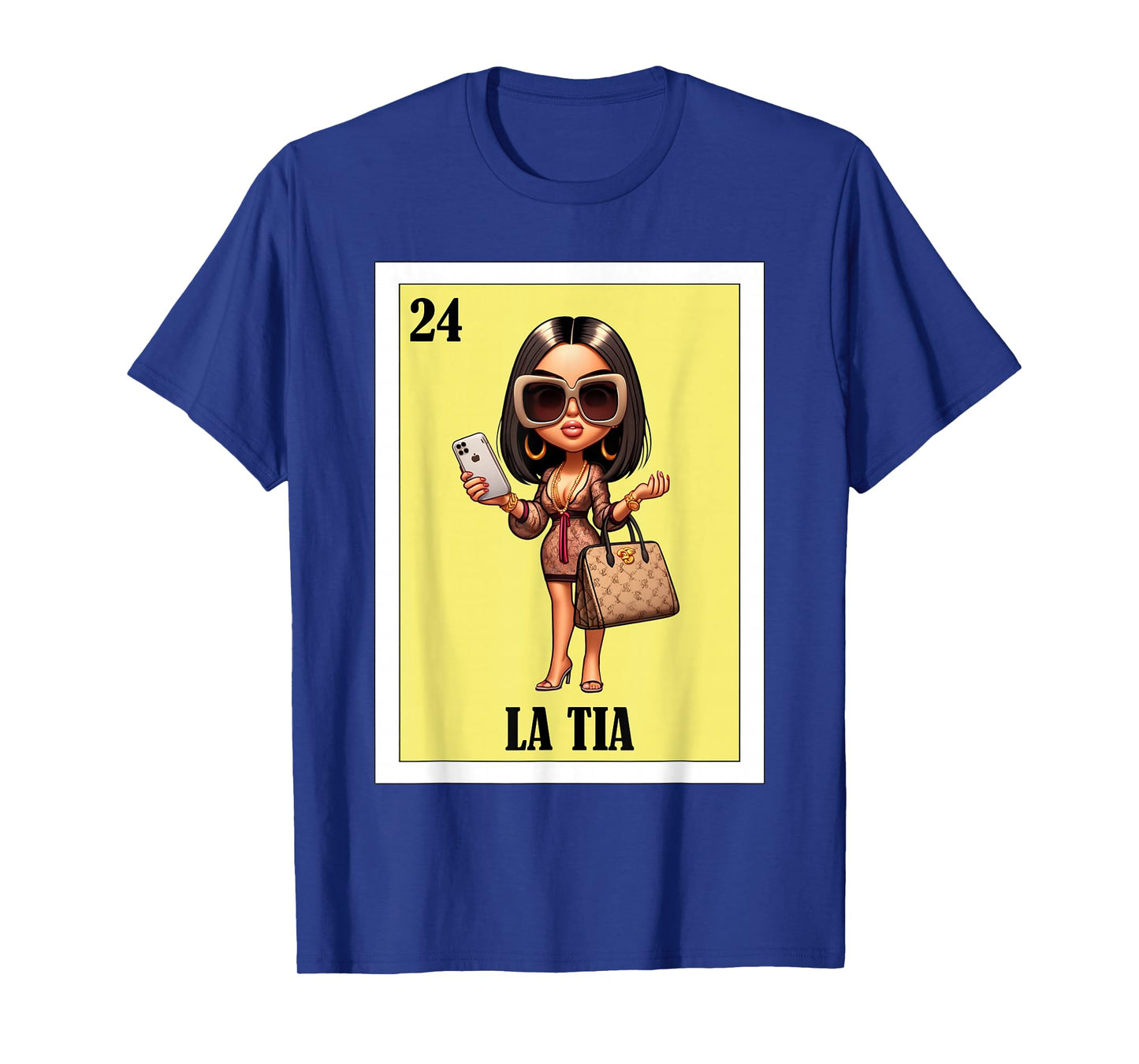 Funny Mexican Design for Aunt Fresa Version - La Tia T-Shirt
