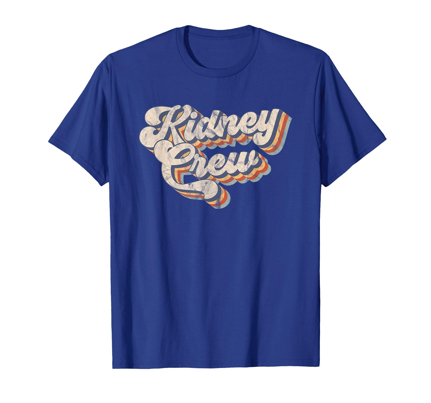 Vintage Retro Kidney Crew Nephrology Nurse For Women Men T-Shirt
