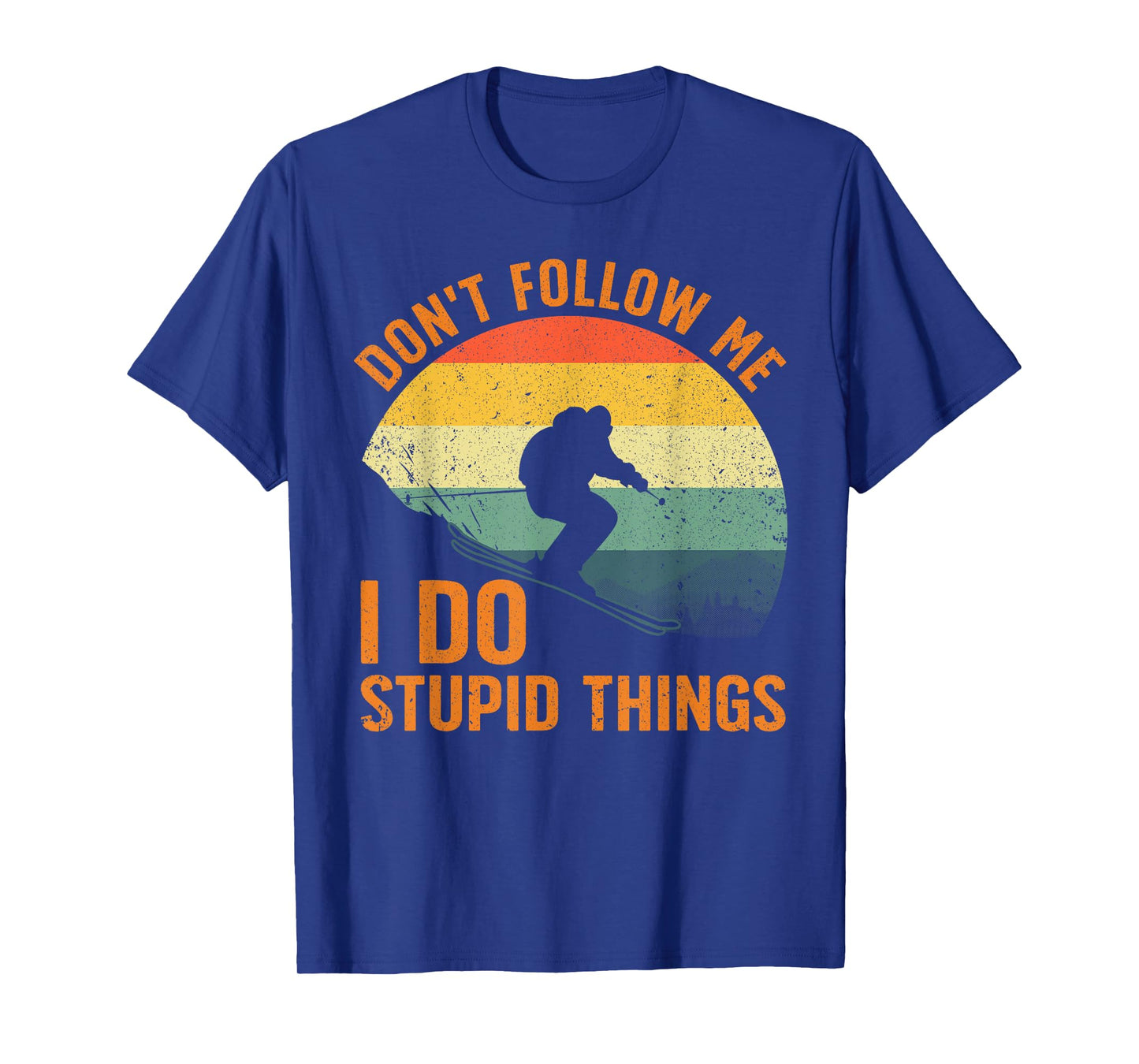 Cool Skiing Design For Men Women Snow Skier Ski Lover Skiing T-Shirt