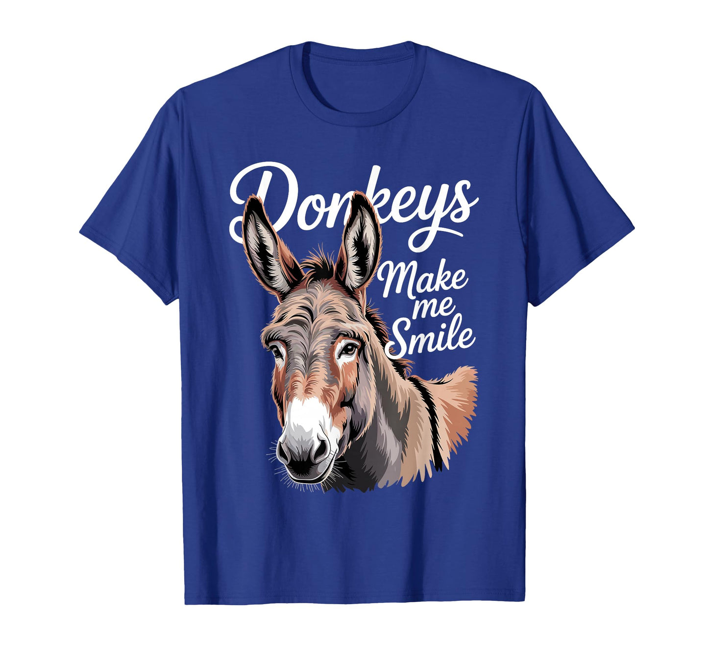 Cute Donkey Art for Men Women Kid Safari Animal Donkey Lover T-Shirt
