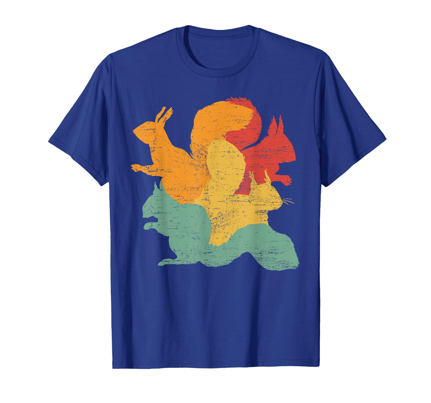 Vintage Squirrels Funny Forest Animal Rodent Lovers Outfit T-Shirt
