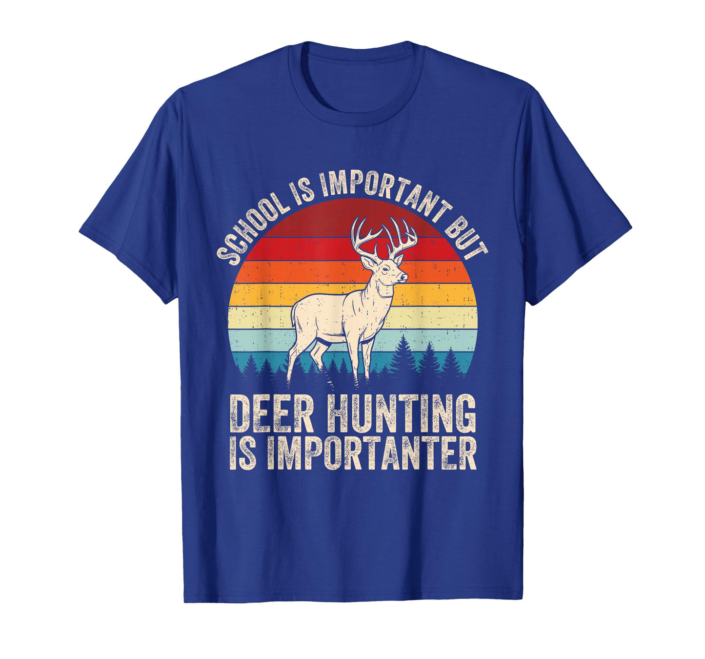 Deer Hunting Wildlife Forest Hunter Animal Lover Men Boy Kid T-Shirt
