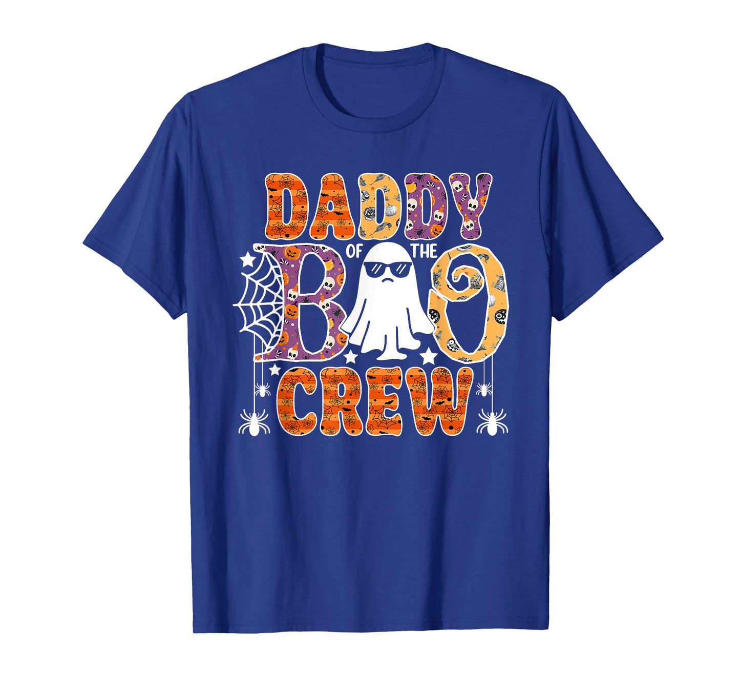 Daddy Of The Boo Crew Funny Halloween Family Matching T-Shirt