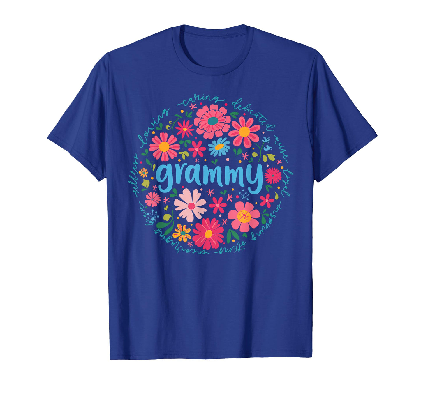 Grammy Mothers Day For Grandma Wildflower Floral Women T-Shirt