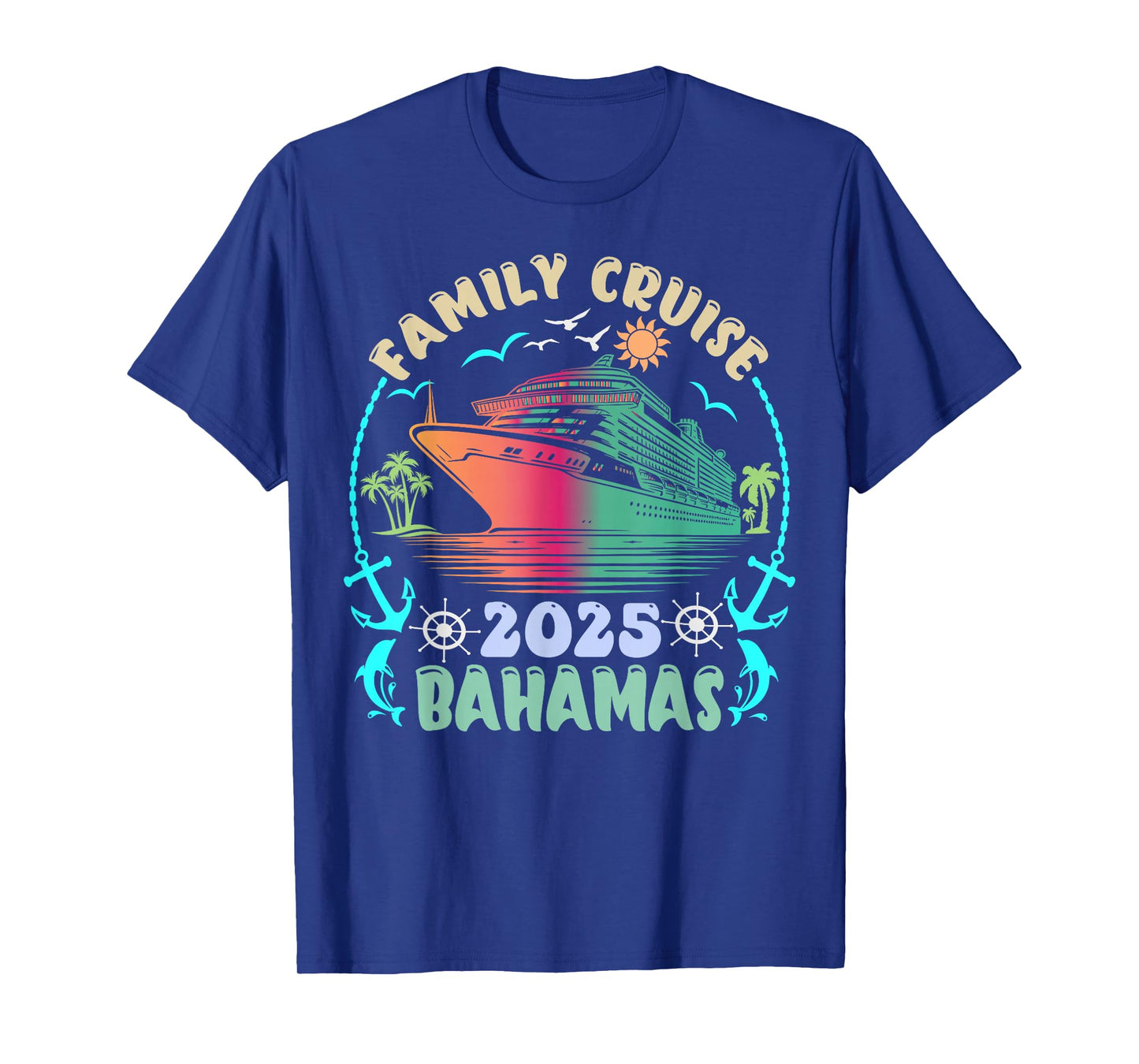 Family Cruise Bahamas 2025 Summer Matching Vacation 2025 T-Shirt