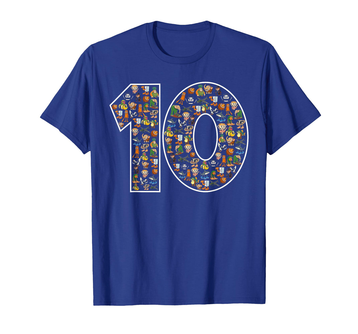 Italian Brainrot Ballerina Character 10th Birthday Meme Mix T-Shirt