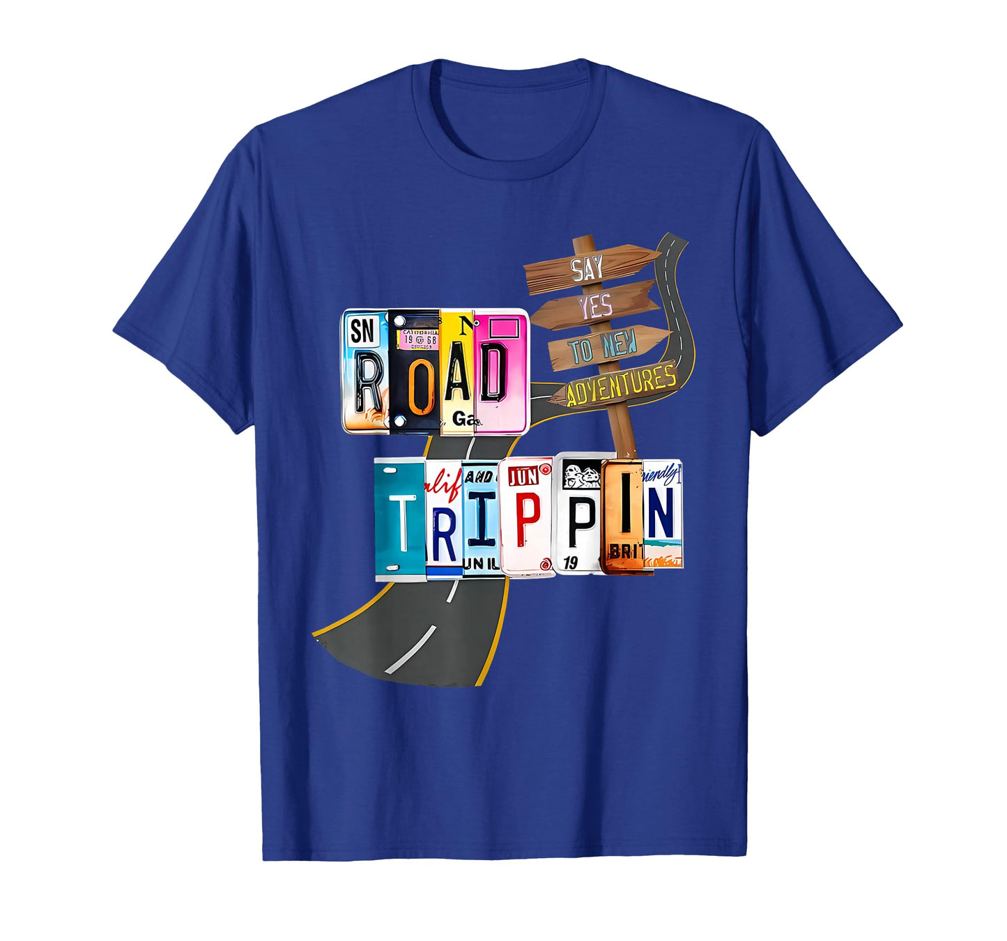 Road Trip 2025 Vacation Girls Trip Adventure Gift For Family T-Shirt