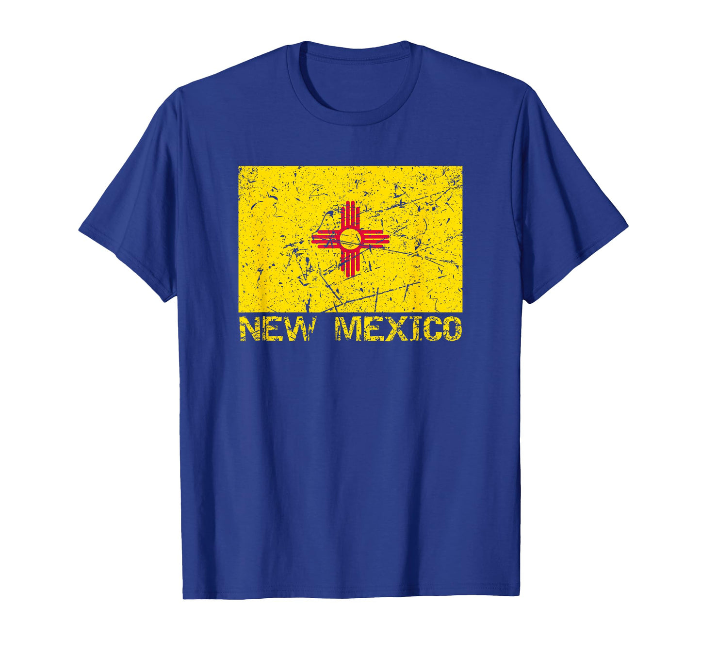 New Mexico Flag Distressed Men Women Kids New Mexican T-Shirt