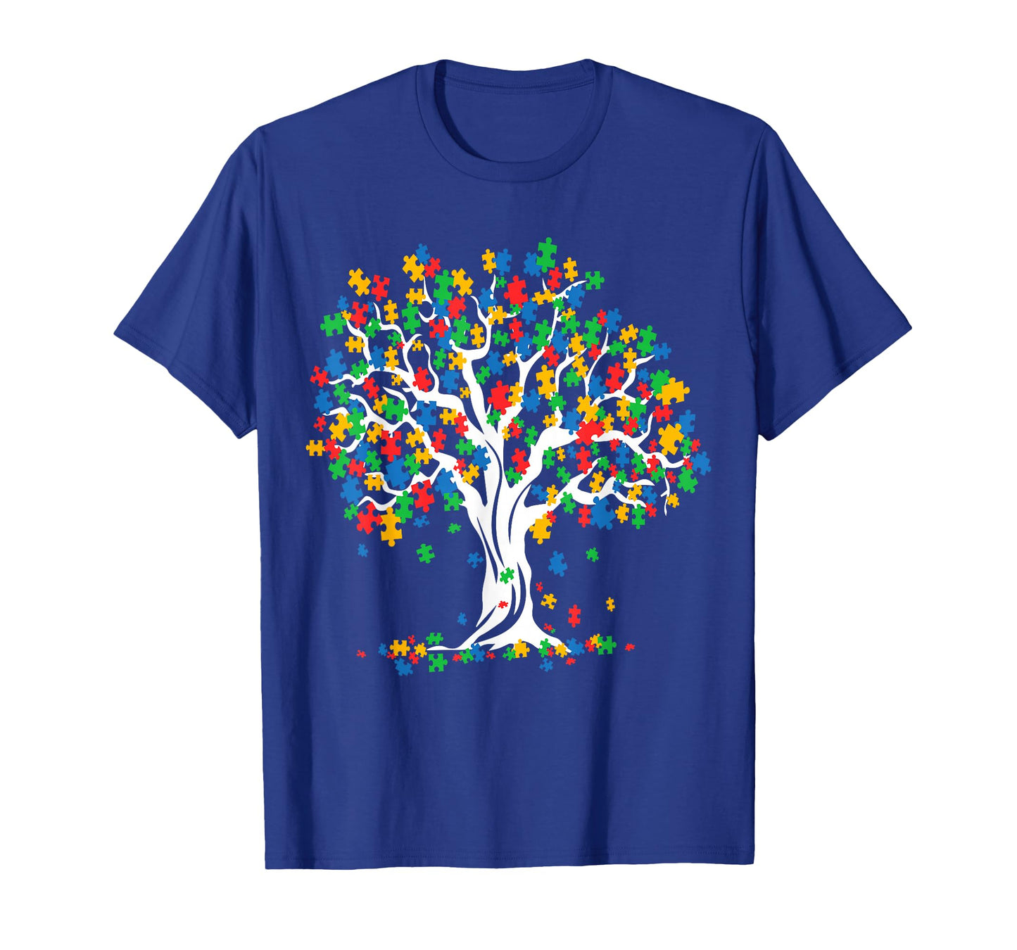 Tree Of Life Autism Awareness Month Funny ASD Supporter Gift T-Shirt