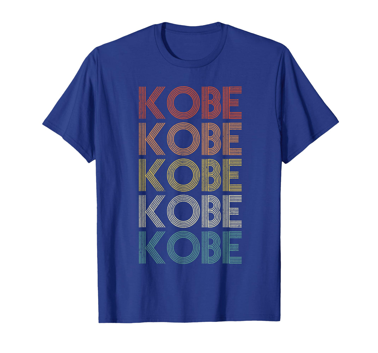 Kobe Tee-Tshirt Gifts Unisex-Adult Retro Kobe Bryant T-Shirt Black Small Short Sleeve T-Shirt