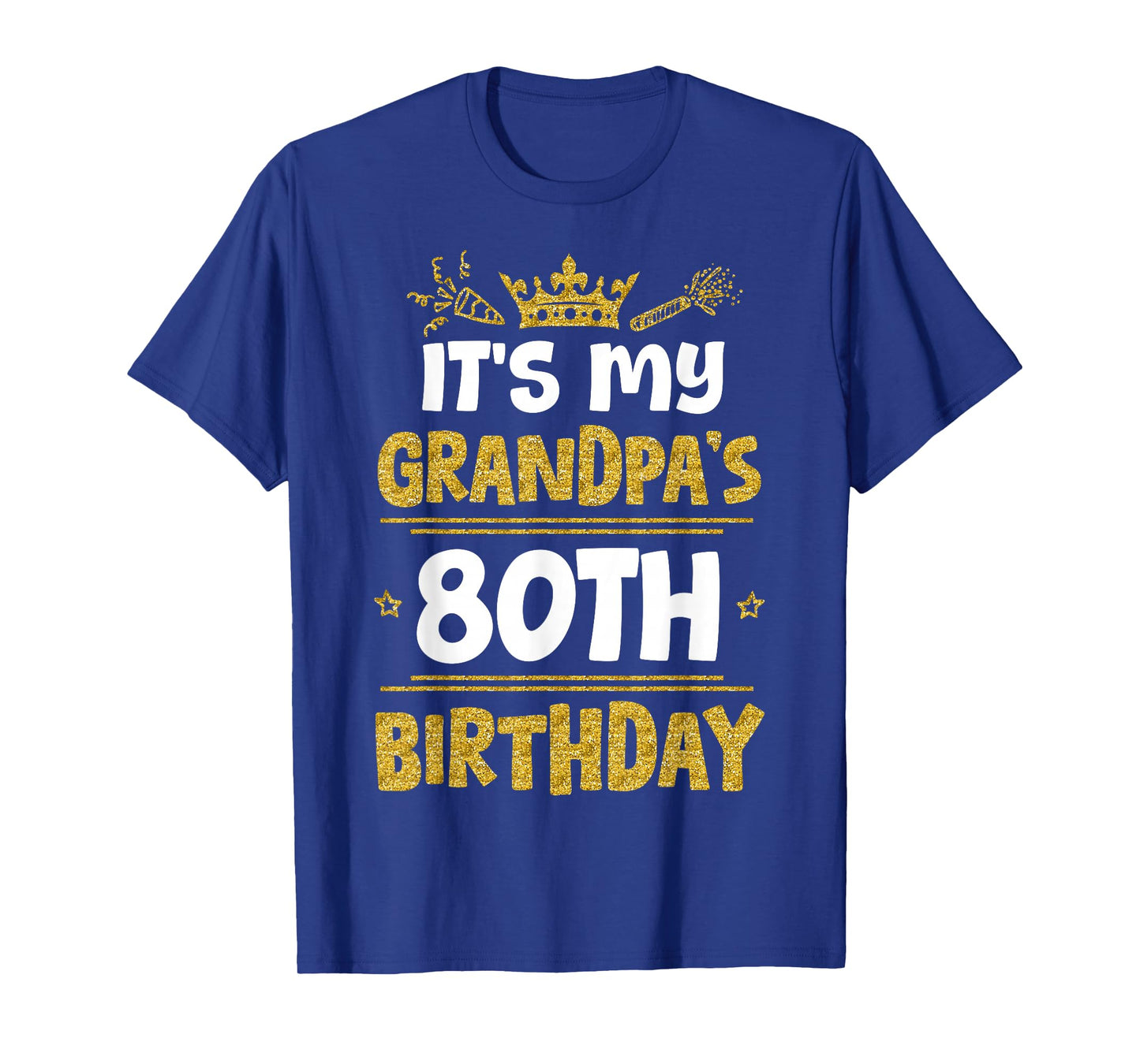 Happy It's My Grandpa's 80th Birthday 1945 80 Years Old T-Shirt