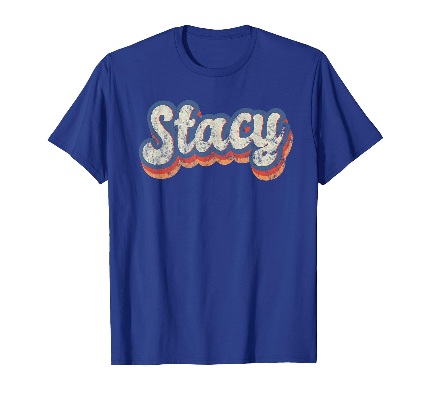 Stacy Personalized Name Shirt Custom Lettering 70's T-Shirt