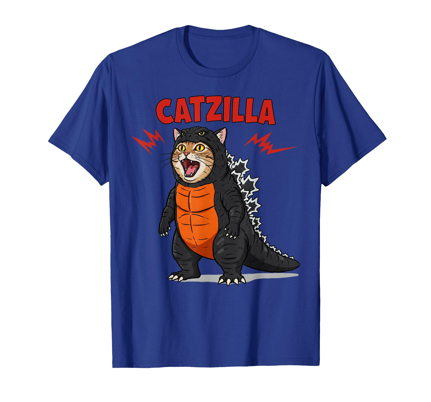 Cute Catzilla Cat Japanese Art Funny Gifts For Men Women Kid T-Shirt