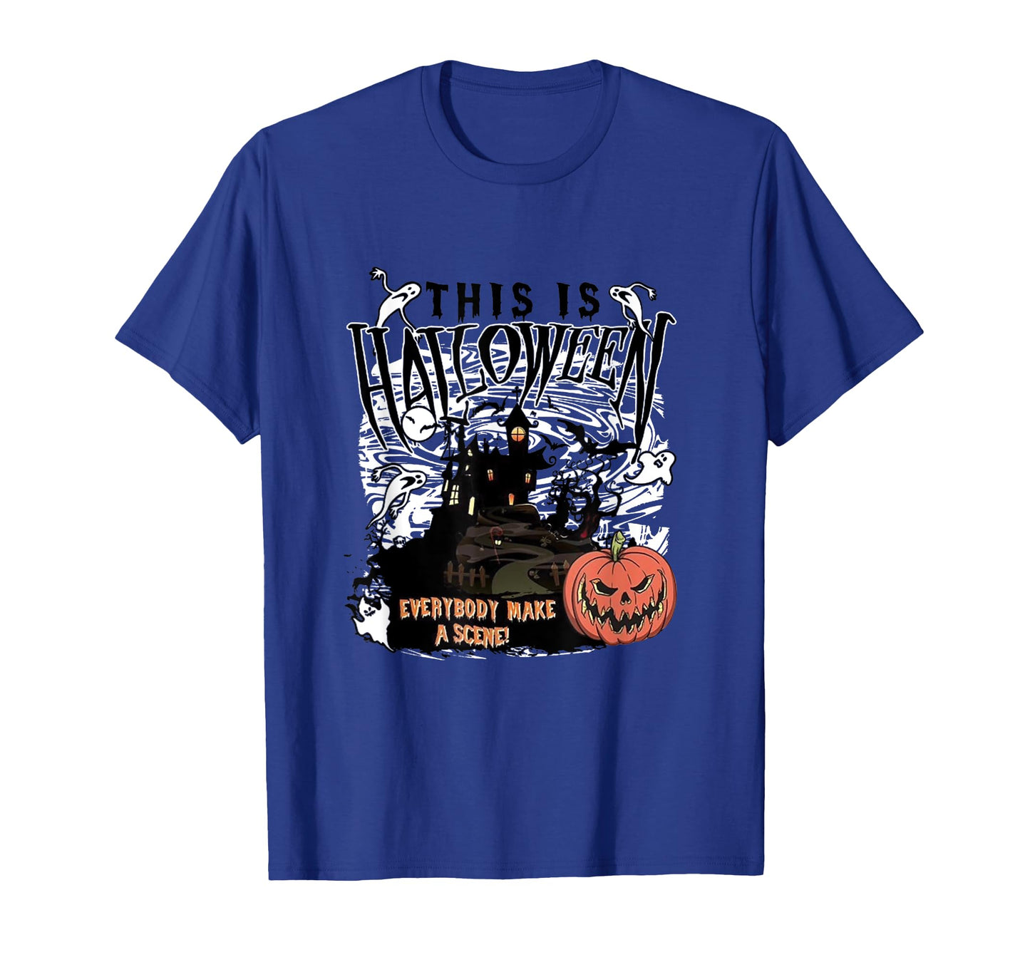 This Is Halloween Everybody Make A Scene Funny Halloween T-Shirt