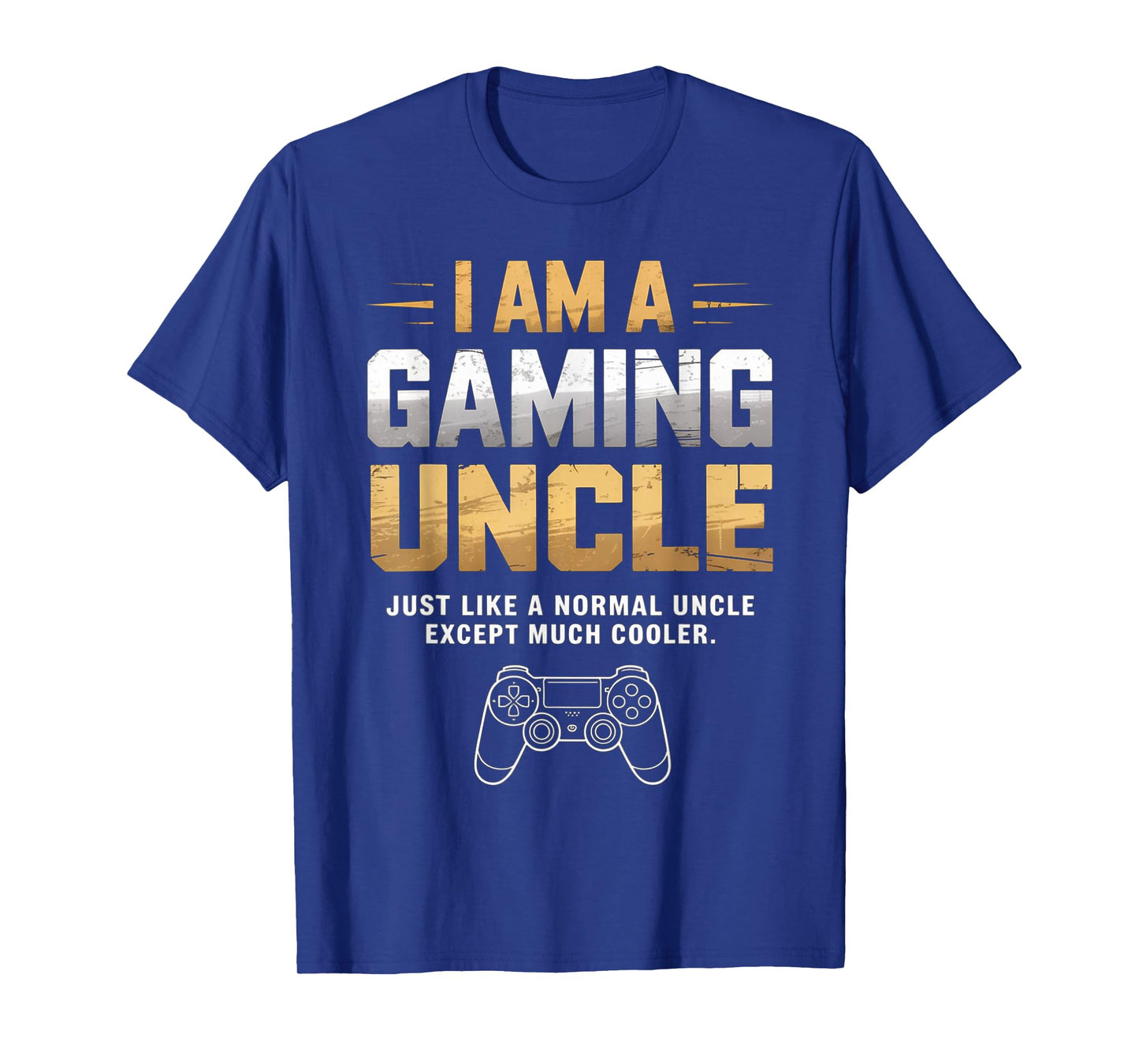 Gaming Uncle Cooler Than Normal Uncle for Mens Boys T-Shirt