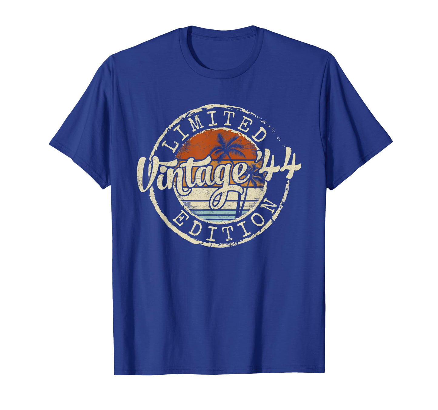 Vintage 1944 81st Birthday Gifts For Men Women 81 Year Old T-Shirt