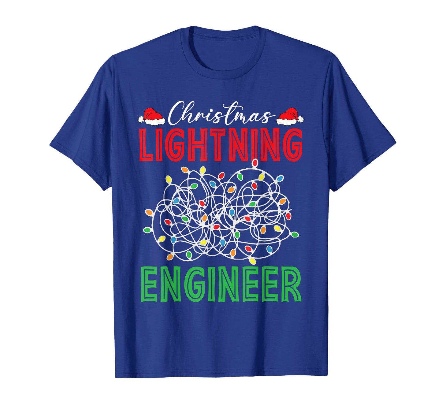 Christmas Lighting Engineer Light Show Led Festive Holiday T-Shirt