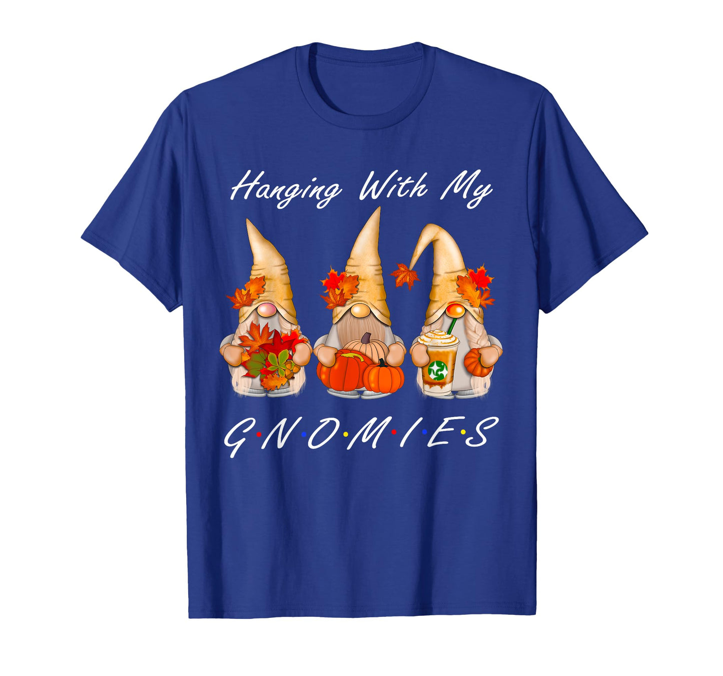 Funny Thanksgiving Shirts for Women Gnome - Gnomies Lover T-Shirt