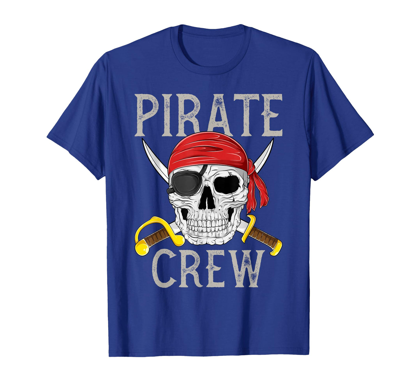 Pirate Crew Jolly Roger Flag Skull Family Matching Pirates T-Shirt