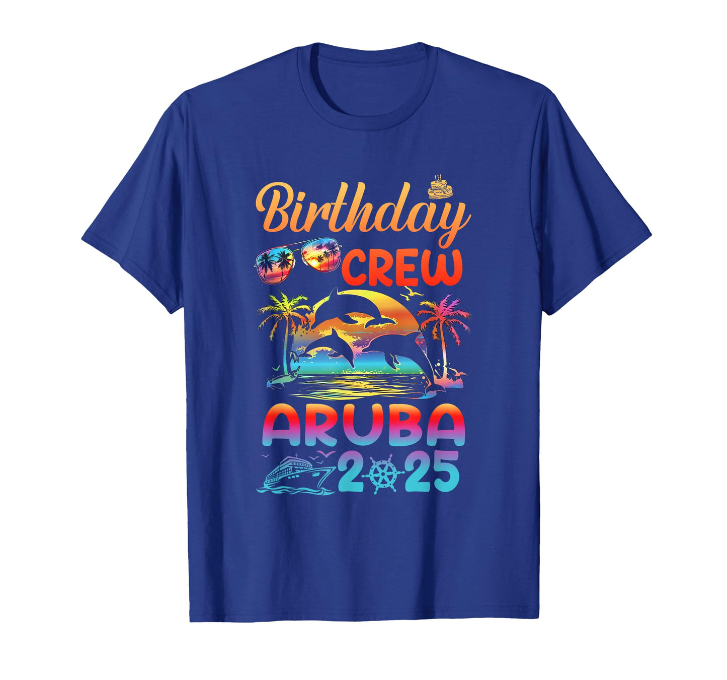 Aruba Birthday Trip Vacation 2025 Matching Group T-Shirt