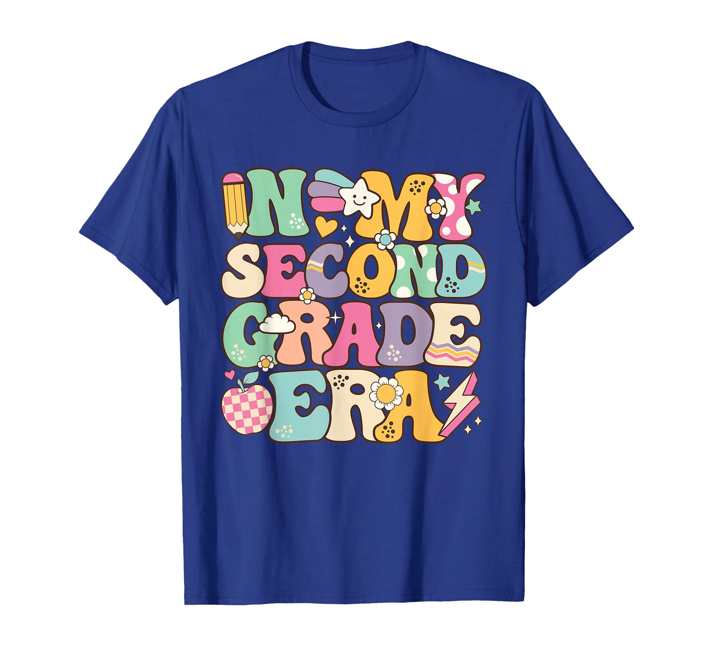 In My Second Grade Era Girl Back To School 2nd Grade Teacher T-Shirt
