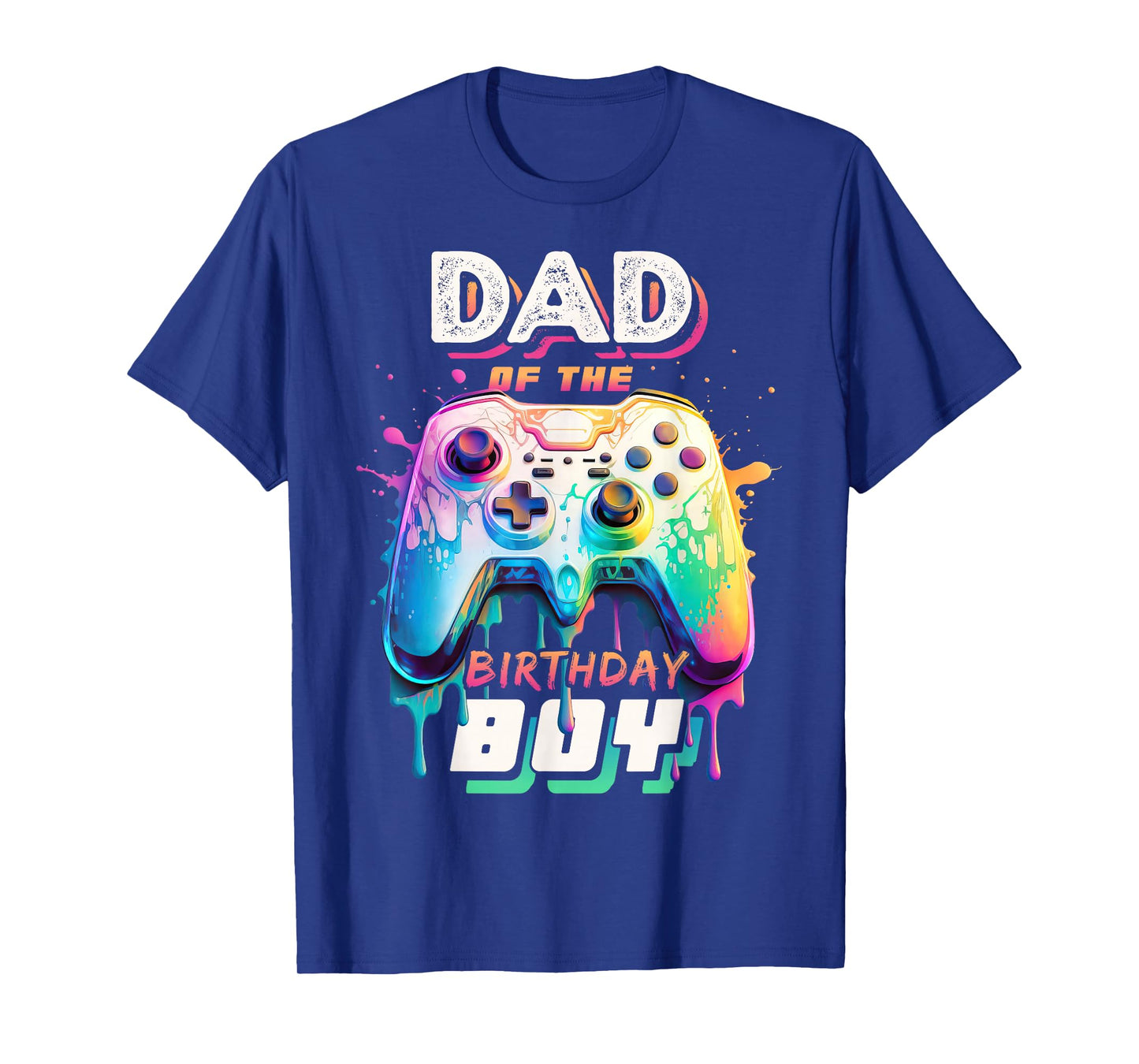 Dad of the Birthday Boy Matching Video Game Birthday Party T-Shirt