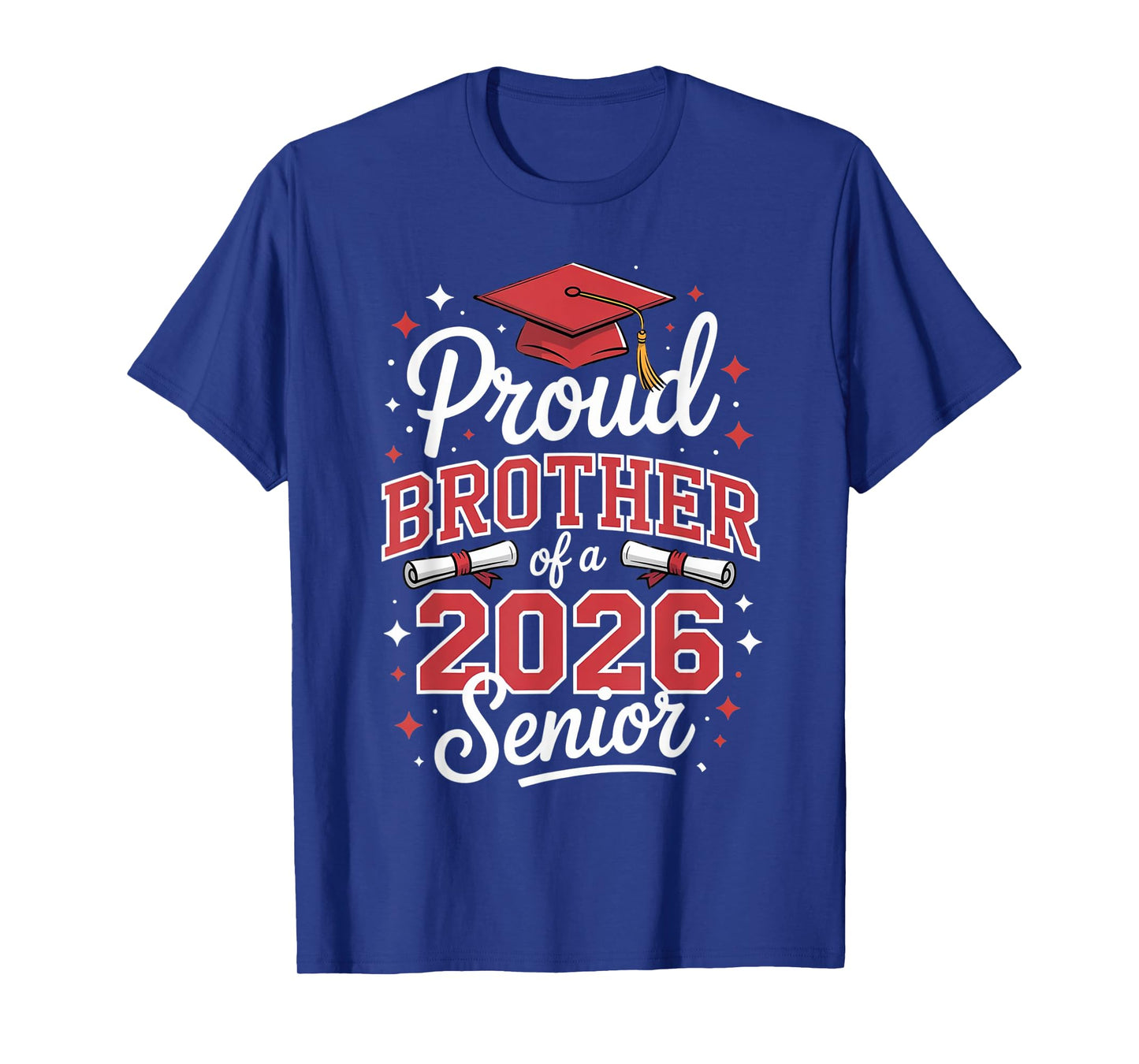 Senior 2026 Proud Brother of a 2026 Senior Graduate T-Shirt