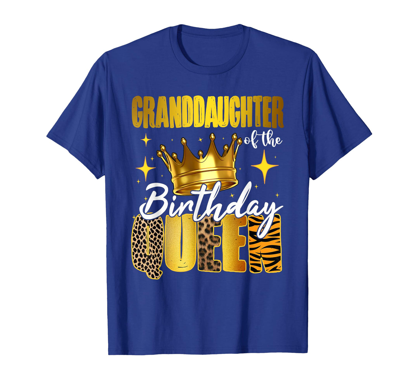 Granddaughter Of The Birthday Queen Women Bday Party Gift T-Shirt