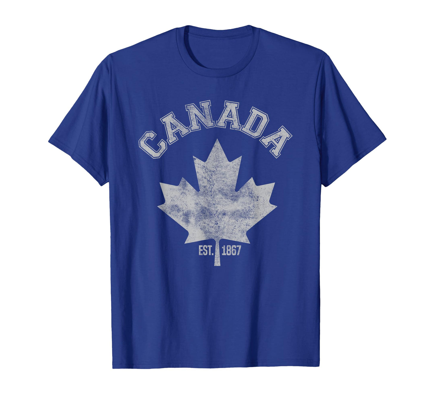 Canada EST 1867 Maple Leaf Vintage Canada flag Love T-Shirt