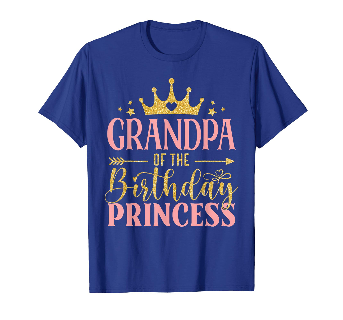Birthday For Girl Outfit Grandpa Of The Birthday Princess T-Shirt