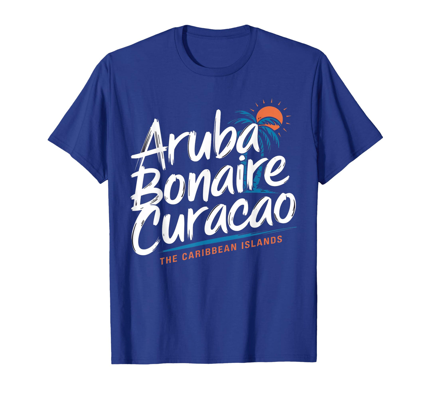 Curaçao Bonaire Aruba The Caribbean Islands ABC Vacation T-Shirt
