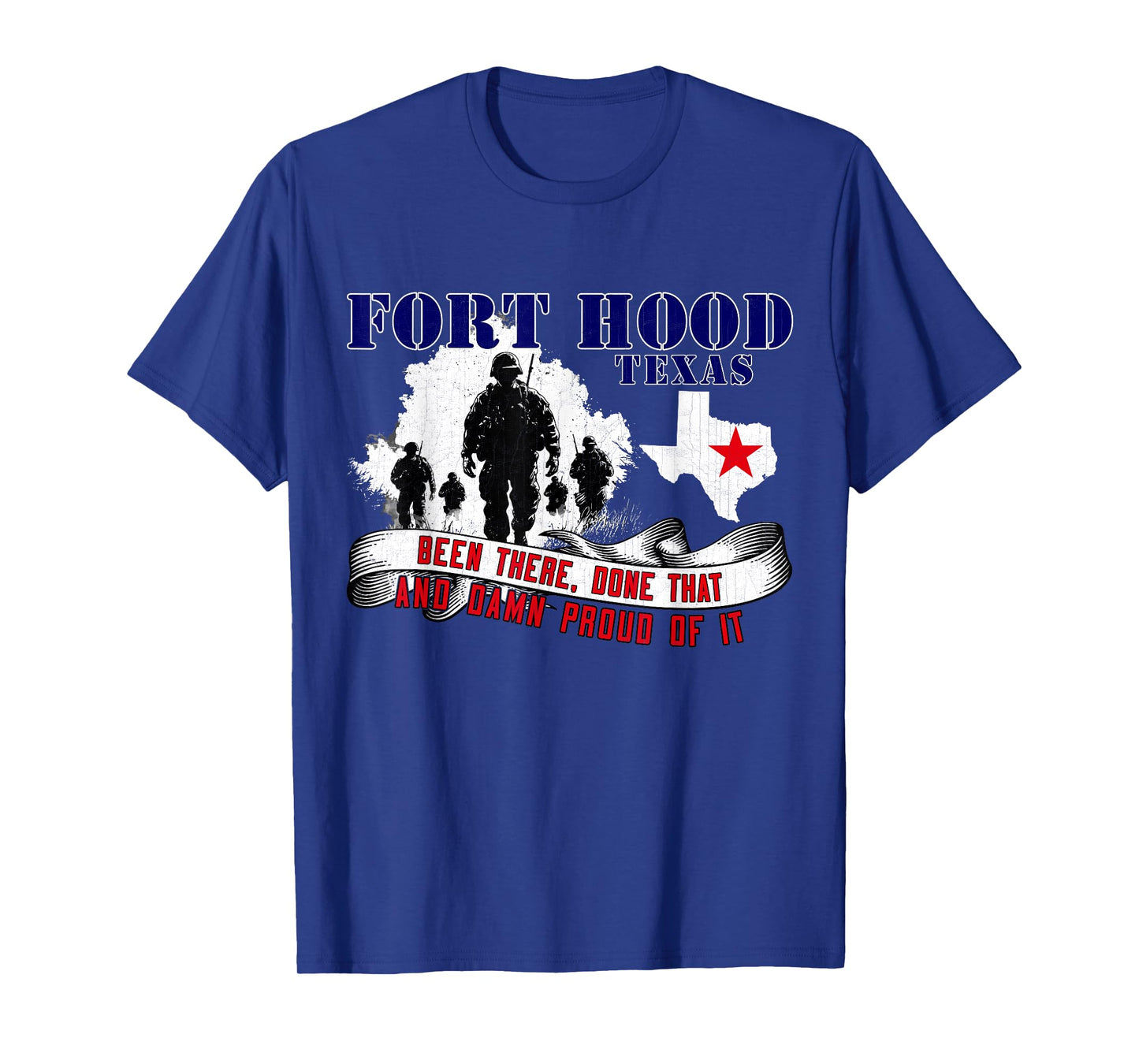 Fort Hood Texas US Military Base Veterans Day T-Shirt