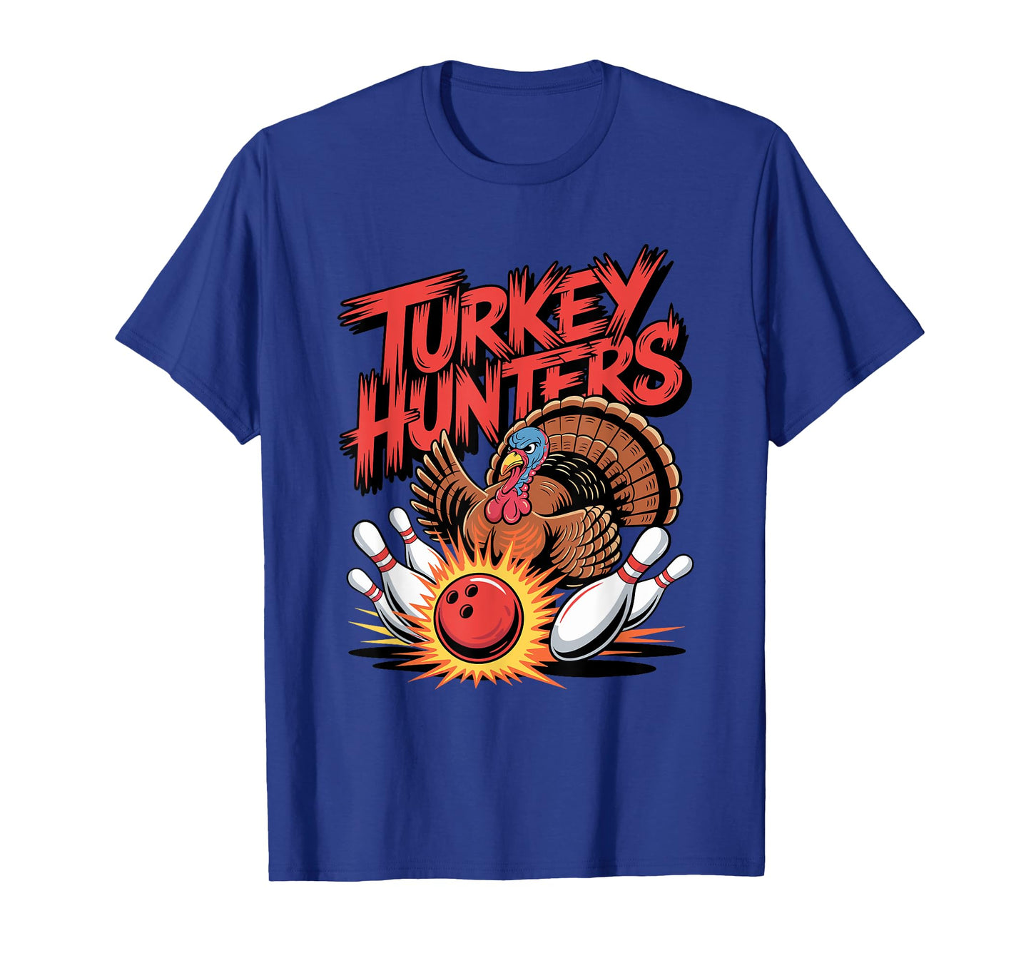 Turkey Hunters Mens Bowling T-Shirt