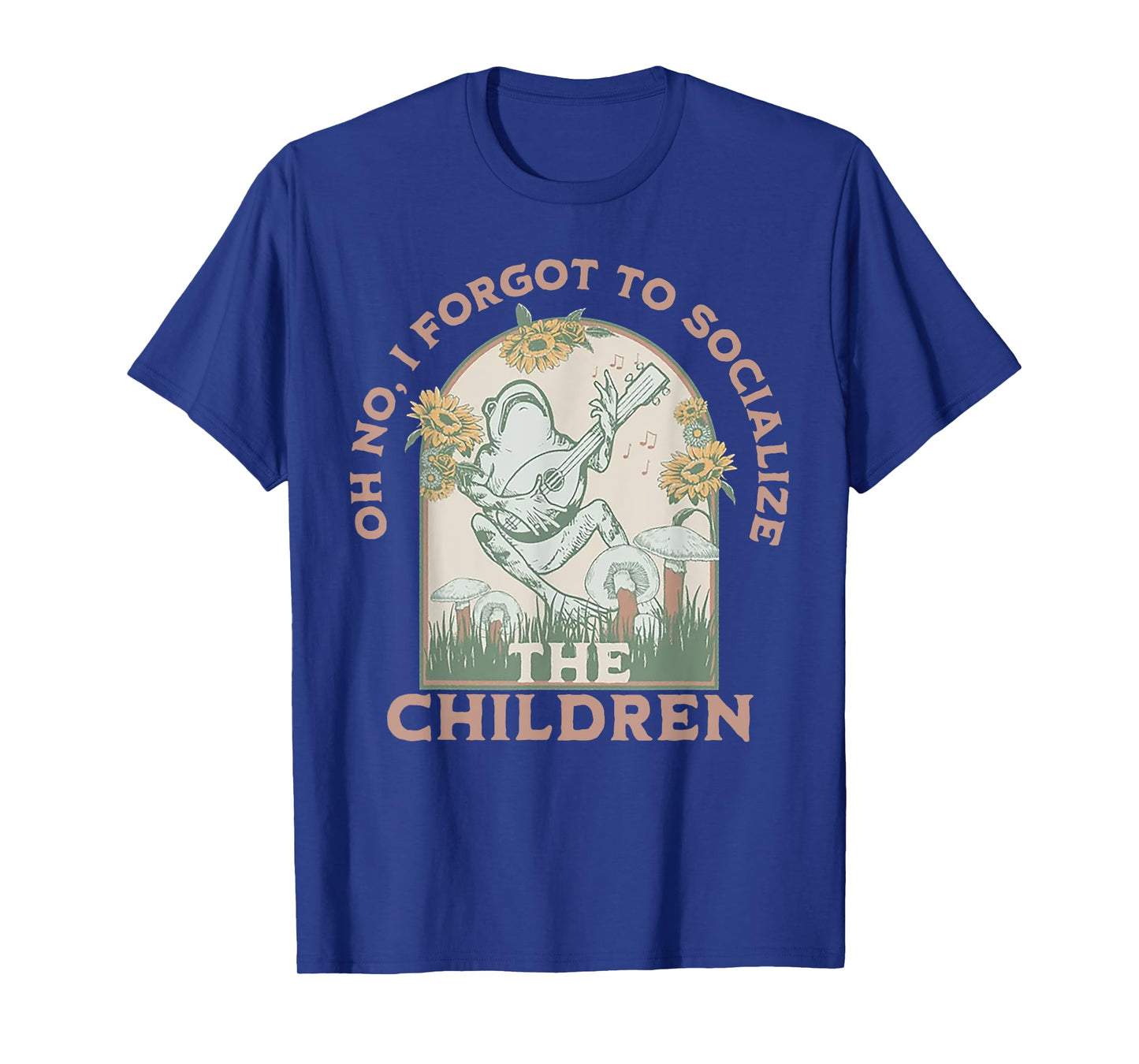 Frog Oh No I Forgot To Socialize Children T-Shirt