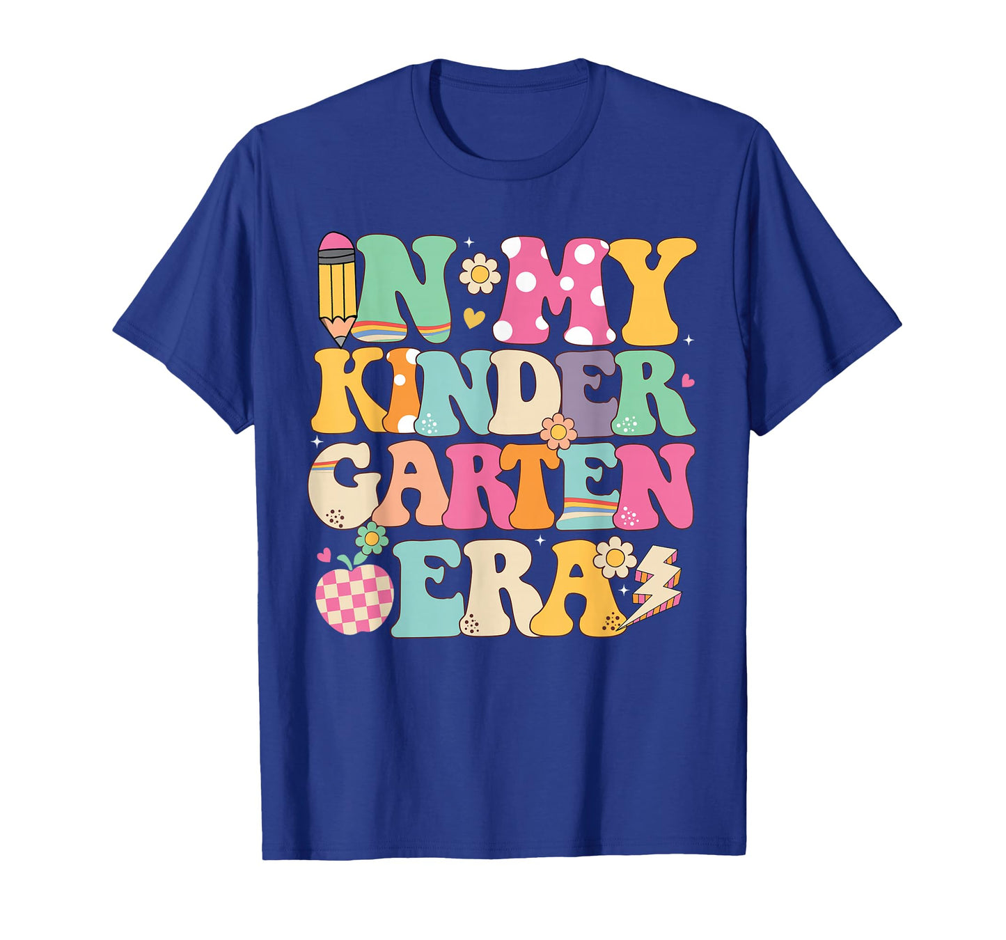 In My Kindergarten Era Girl Back To School Kindergarten Kids T-Shirt