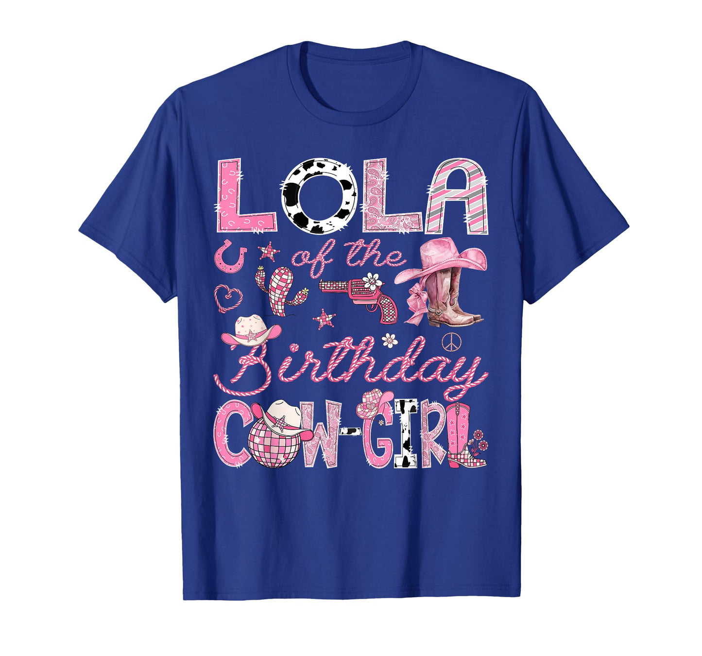 Lola of The Birthday Cow-Girl Rodeo Western Coquette T-Shirt