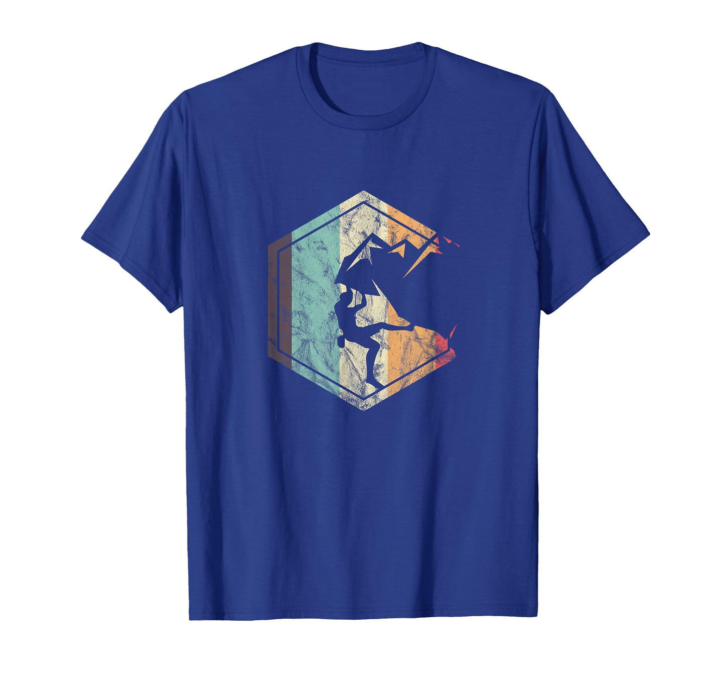 Climbing Mountaineering Climber Athletes Mountain Rock Gift T-Shirt