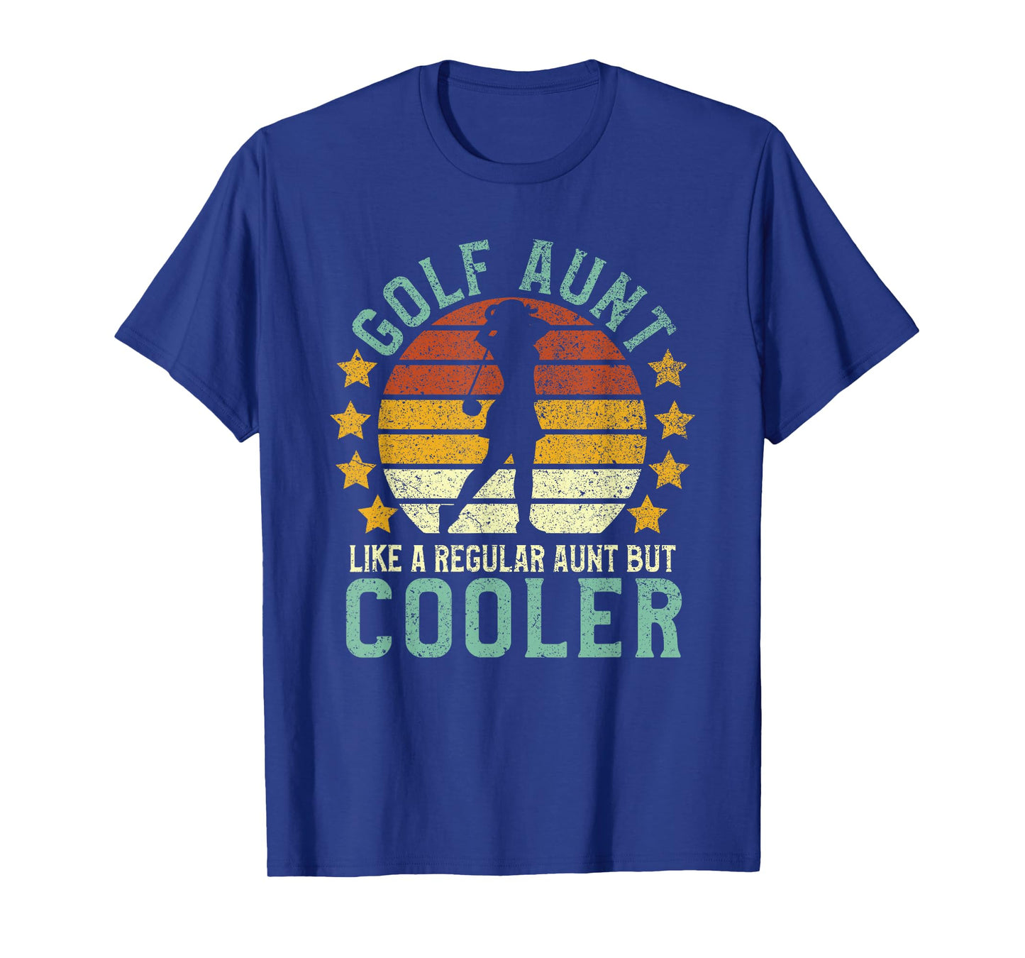 Golf Aunt | Funny Female Golfer Gift for Golfing Lover T-Shirt