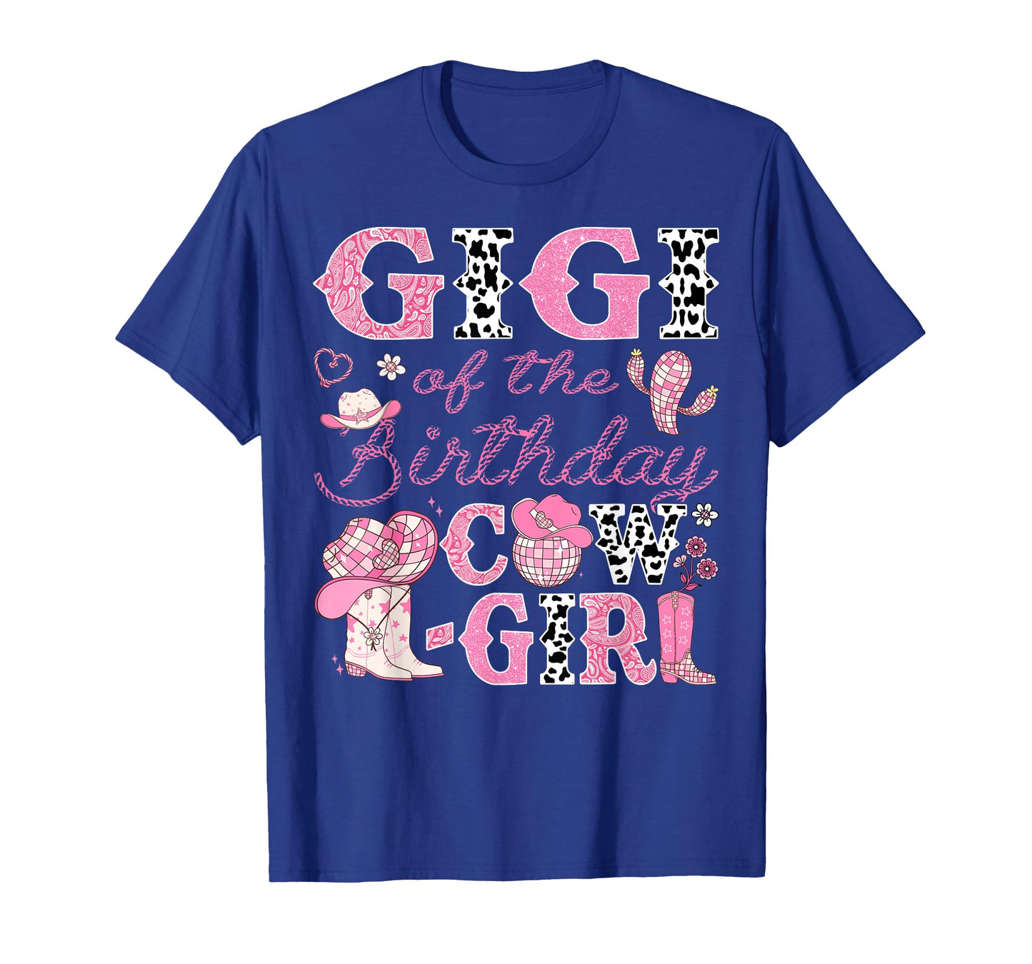 Gigi Of The Birthday CowGirl 1St Bday Rodeo Gigi T-Shirt