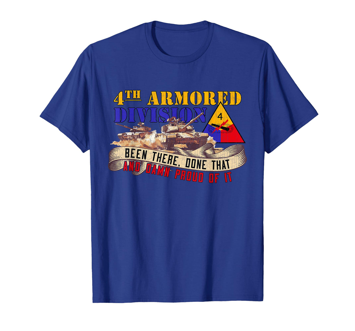 4th Armored Division 4th AD Breakthrough Veteran Day Gifts T-Shirt