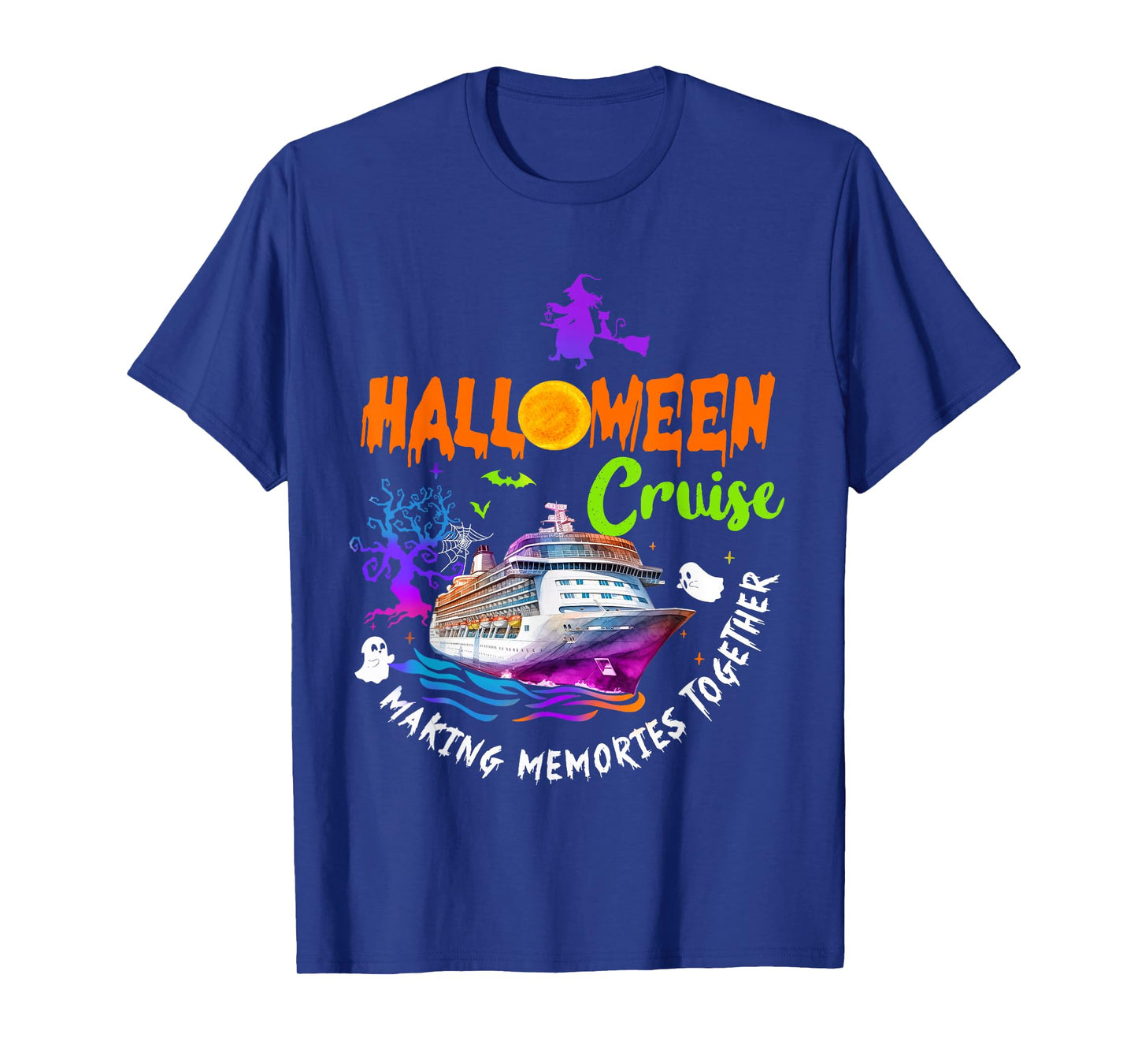 Halloween Cruise Making Memories Together Halloween Spooky T-Shirt