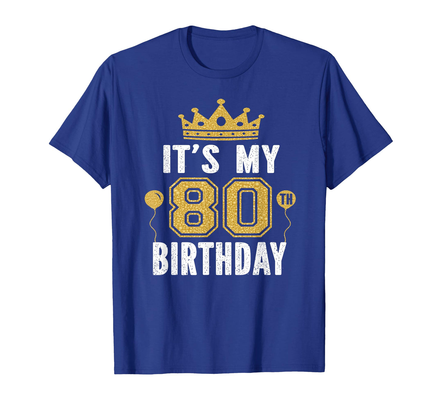 It's My 80th Birthday Gift For 80 Years Old Man And Woman T-Shirt