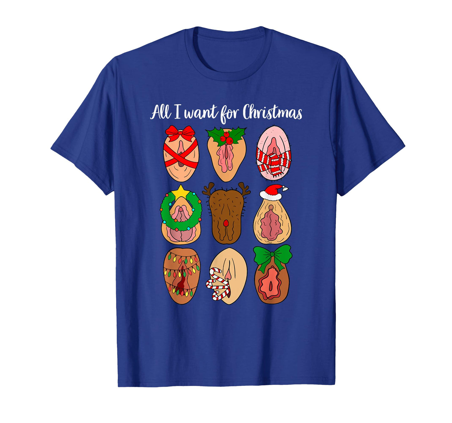 All I Want For Christmas Is D Merry Dickmas Dirty Christmas T-Shirt