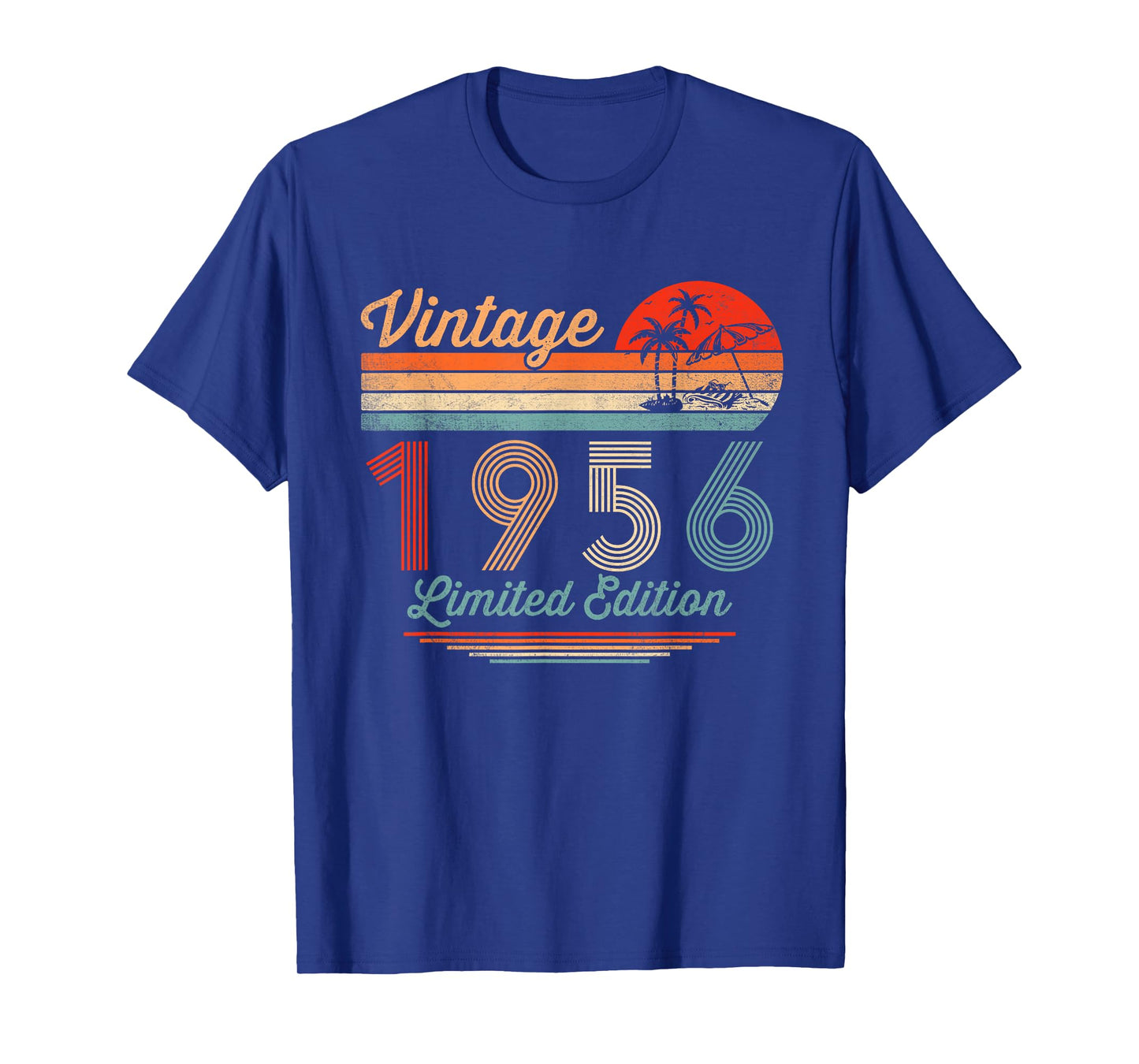 Vintage 1956 Limited Edition 69 Year Old Gifts 69th Birthday T-Shirt