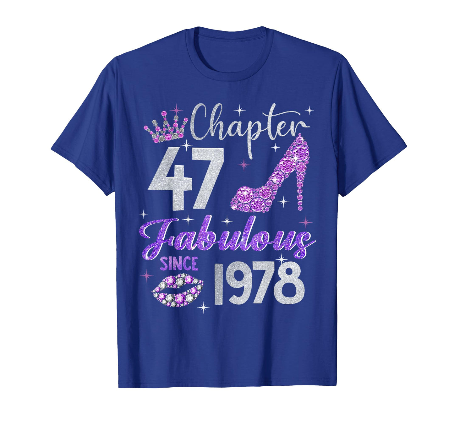 Chapter 47 Fabulous Since 1978 47th Birthday Women Girl T-Shirt