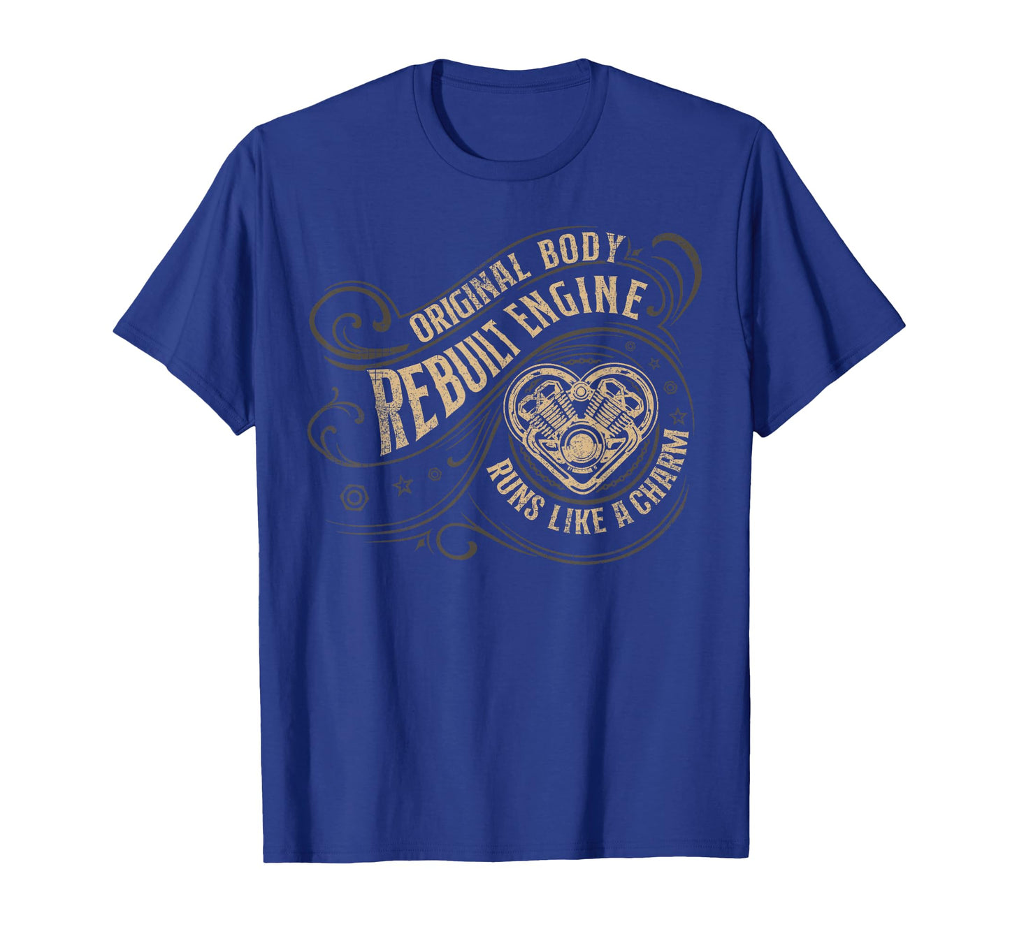 Retro Open Heart Surgery Transplant Recovery Mens Womens T-Shirt