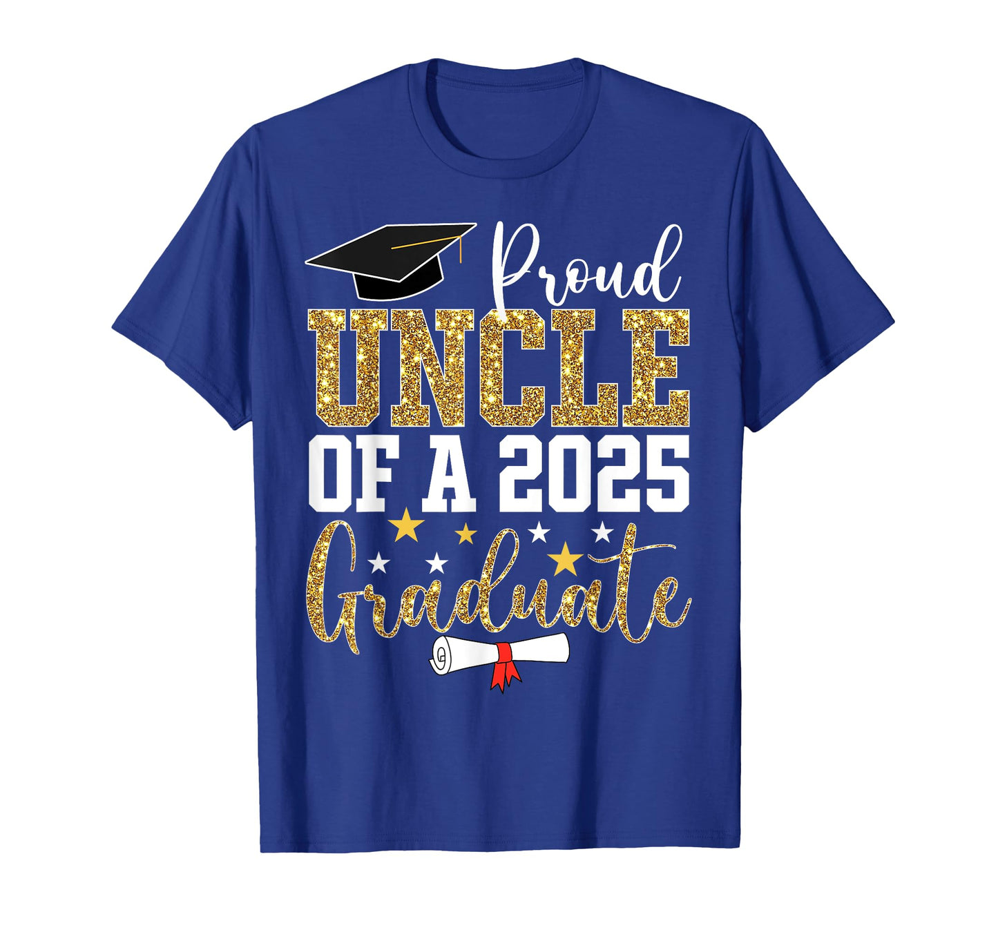 Proud Uncle of A 2025 Graduate Uncle Graduation 2025 T-Shirt